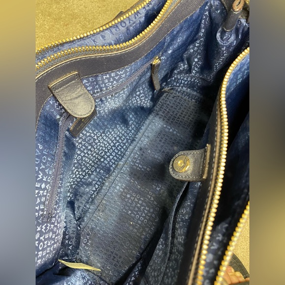 Large Dark Navy Kate Spade Purse - Picture 4 of 8